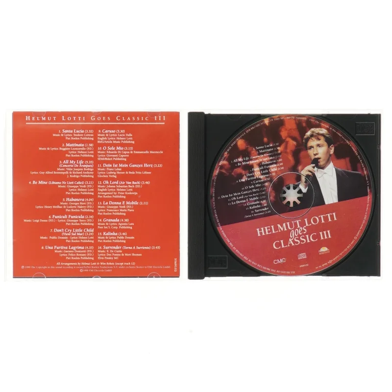 Helmut Lotti goes Classic III CD fra Plaza Records