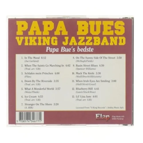 Papa Bues Viking Jazzband CD fra Papa Bues Viking Jazzband