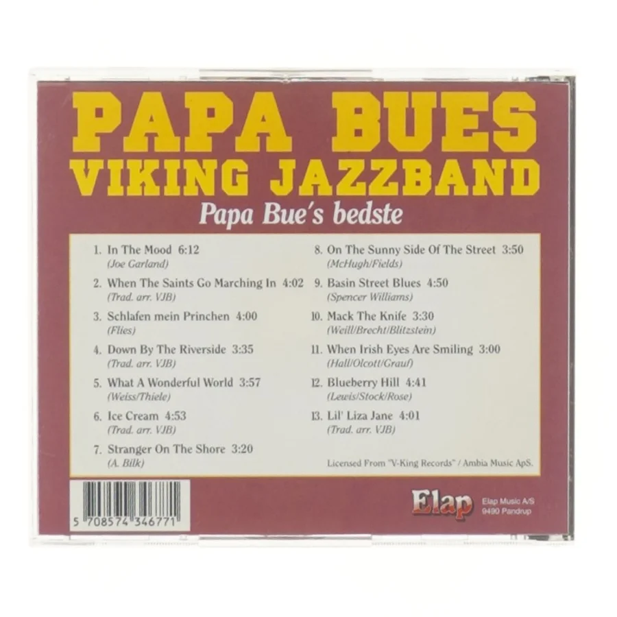 Papa Bues Viking Jazzband CD fra Papa Bues Viking Jazzband