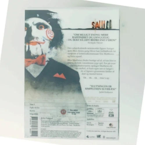 Saw II DVD