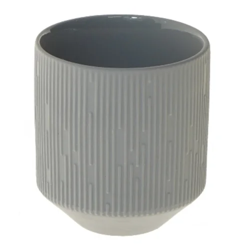 Grå vase fra House of Sander fra House of Sander (str. 10 cm)