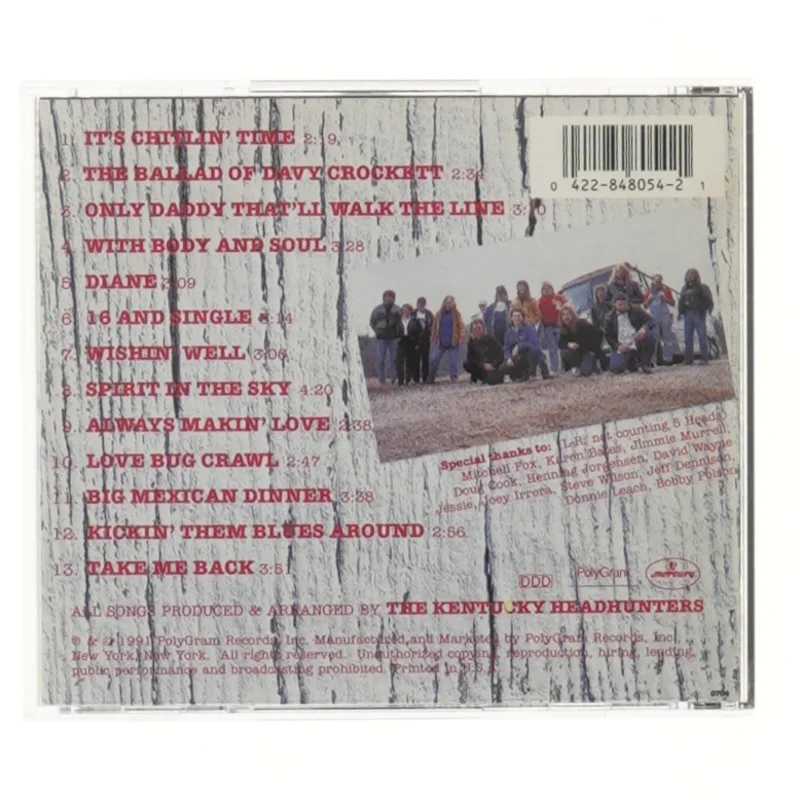 The Kentucky Headhunters - Electric Barnyard CD fra Mercury