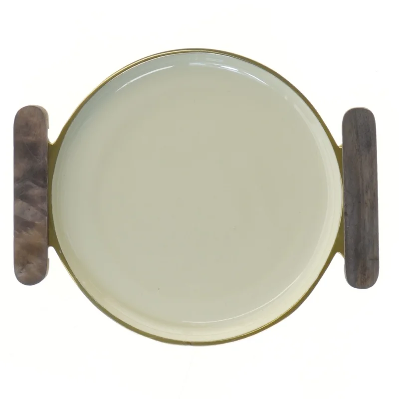 Rund bakke med håndtag fra Bloomingville (str. Ø 18 cm)