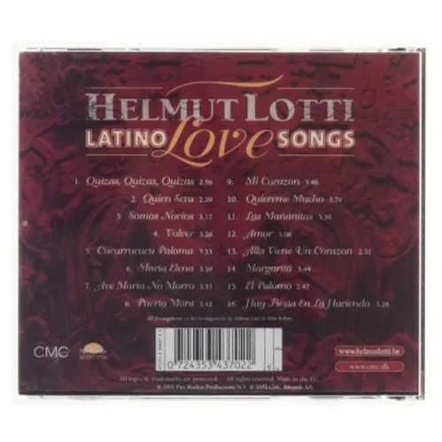 Helmut Lotti Latino Love Songs CD