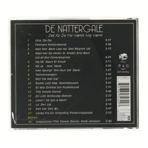 De Nattergale CD - Det Ku' Da Ha' Været Møj Værre