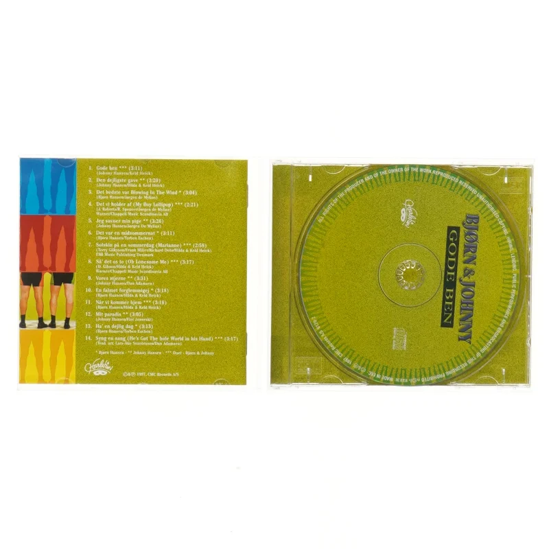 Bjørn & Johnny - Gode Ben CD fra Harlekin