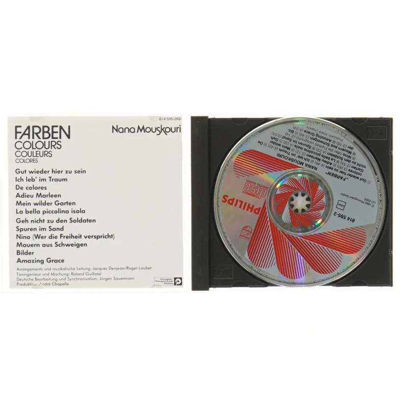 Farben Colours Nana Mouskouri CD fra Philips