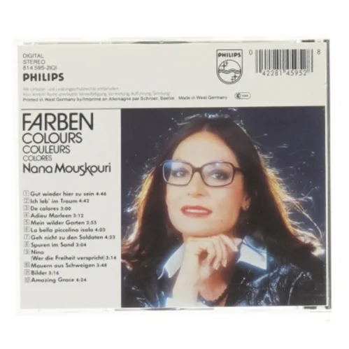 Farben Colours Nana Mouskouri CD fra Philips