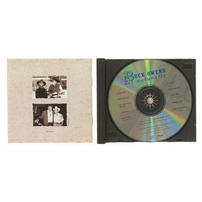 Buck Owens CD 'Act Naturally'