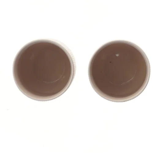 Keramik lysestager fra House Of Sander (str. 2 stk Ø 9 cm)