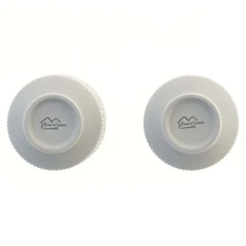 Grå kopper, 2 stk, Ø 7 cm fra House of Sander (str. 2 stk Ø 7 cm)