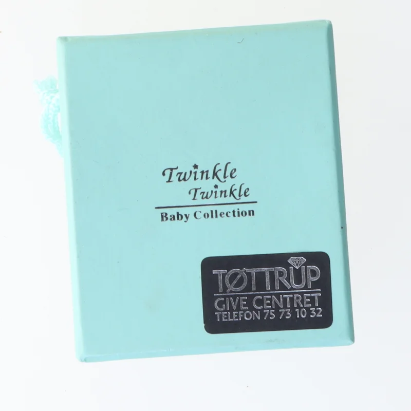 Æske til den første hårlok (str. 5,5 cm)