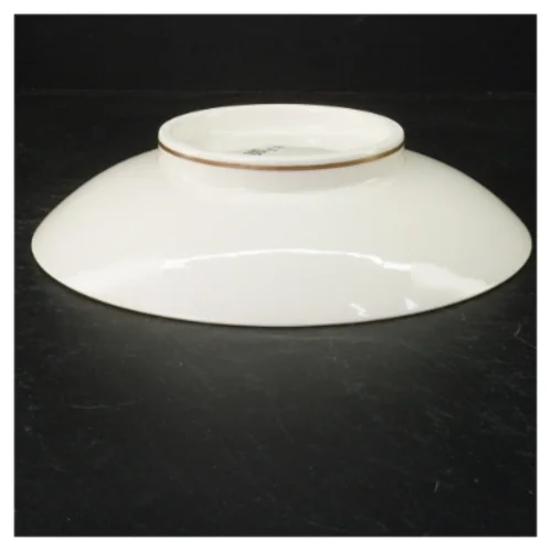 Porcelænsskål med blomstermotiv fra B&G (str. 24 cm)