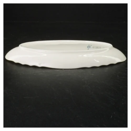 Porcelænsfad med blomstermotiv fra Royal Copenhagen