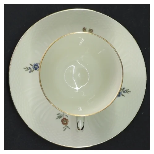 Porcelænskop og underkop sæt fra Royal Copenhagen