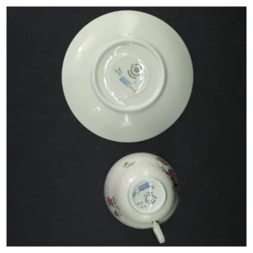 Porcelænskop og underkop sæt fra Royal Copenhagen