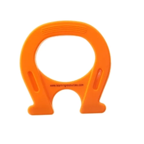 Orange plastmagnet (str. 12,5 cm)