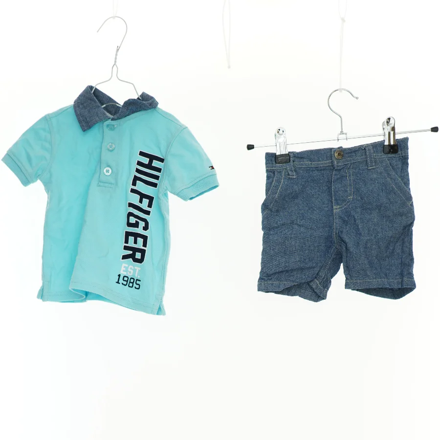 Sæt, polo og shorts fra Tommy Hilfiger (str. 80 cm)