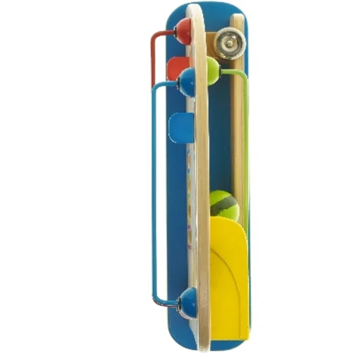 Trælegeplade med kuglebaner fra Hape (str. 40x33 cm)