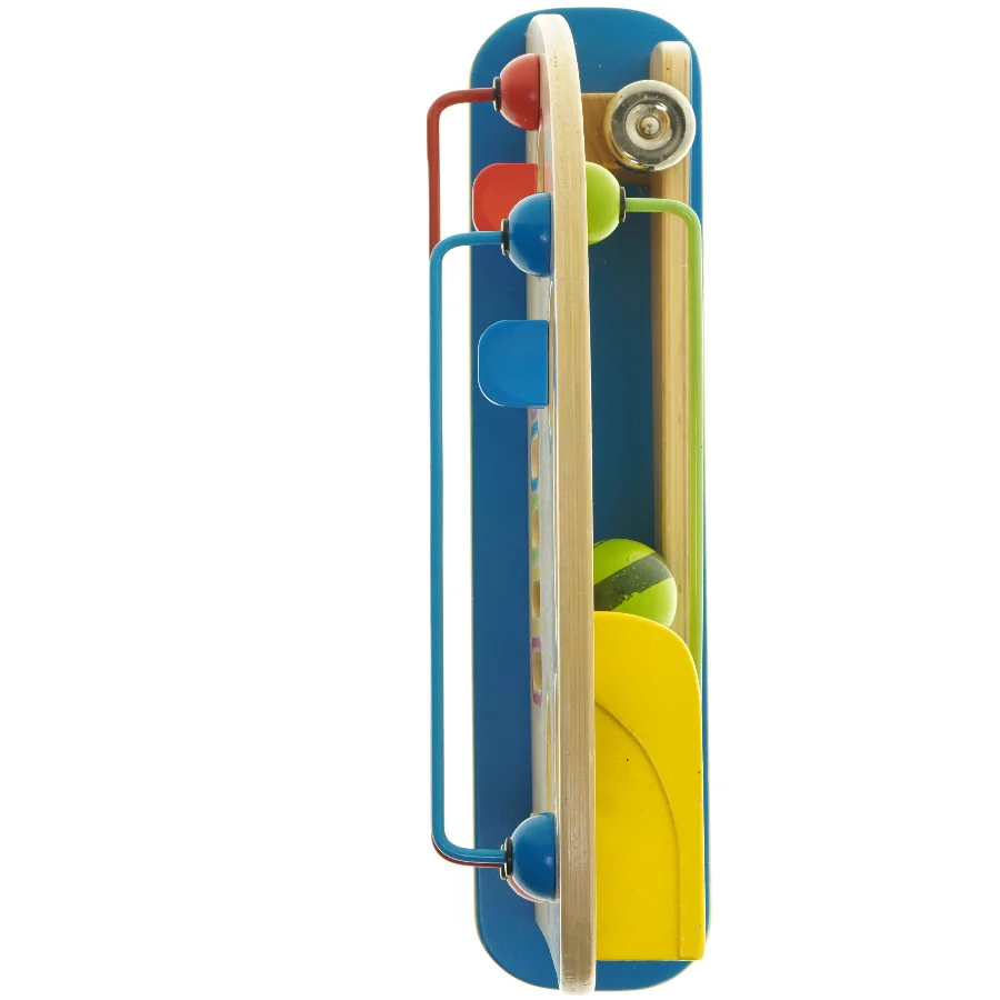 Trælegeplade med kuglebaner fra Hape (str. 40x33 cm)