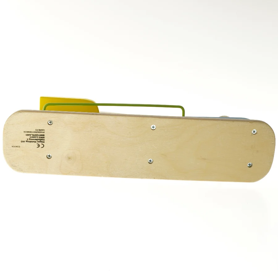 Trælegeplade med kuglebaner fra Hape (str. 40x33 cm)