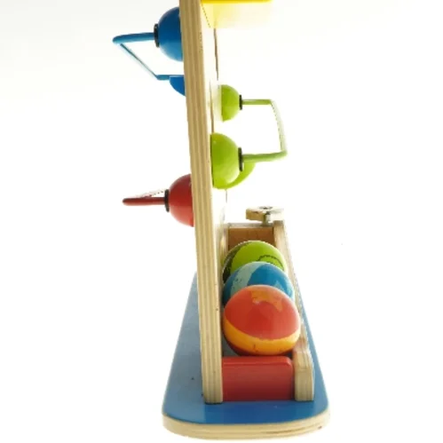 Trælegeplade med kuglebaner fra Hape (str. 40x33 cm)