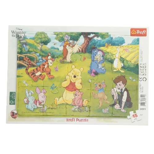 Winnie the Pooh puslespil fra Disney (str. 15 brikker cm)