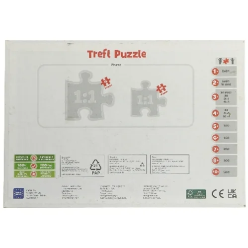 Winnie the Pooh puslespil fra Disney (str. 15 brikker cm)