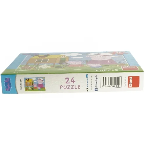 Peppa Pig puslespil med 24 brikker fra Dino (str. 24 brikker cm)
