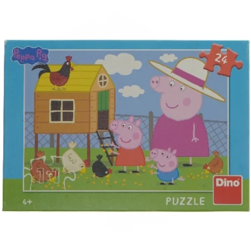 Peppa Pig puslespil med 24 brikker fra Dino (str. 24 brikker cm)