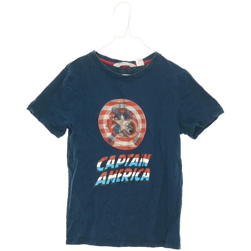 T-Shirt med Captain America fra H&M (str. 134 cm)