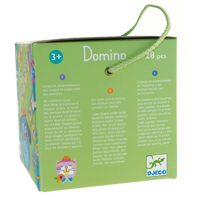 Domino fra Djeco (str. 17 x 17 cm)