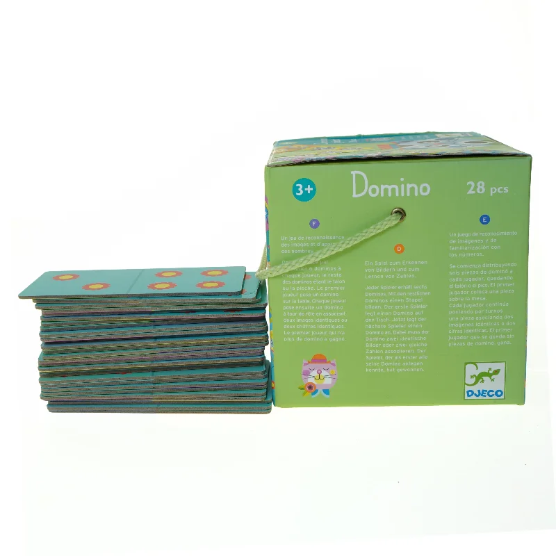 Domino fra Djeco (str. 17 x 17 cm)