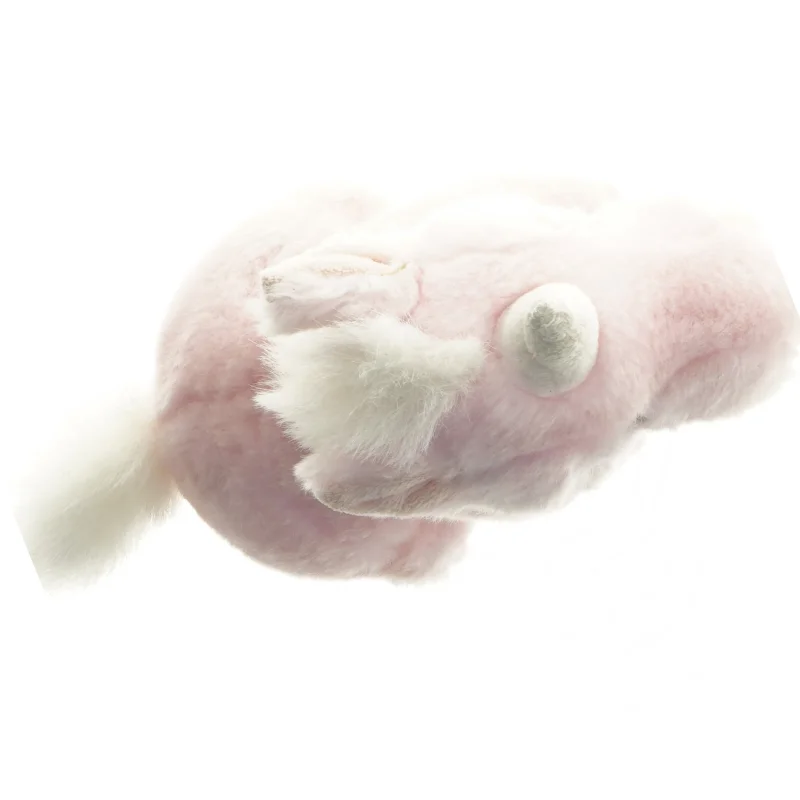 Lyserød enhjørning tøjdyr