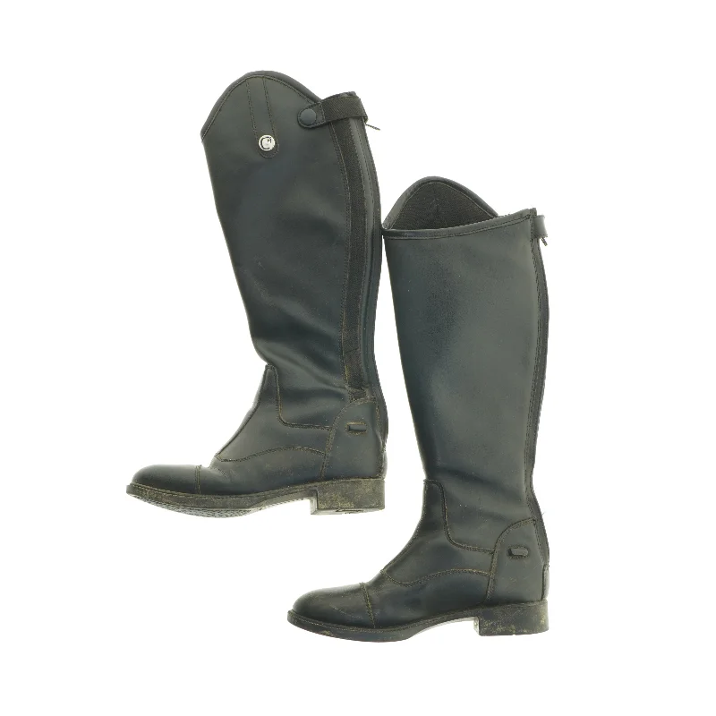 Læderridestøvler (str. 34)