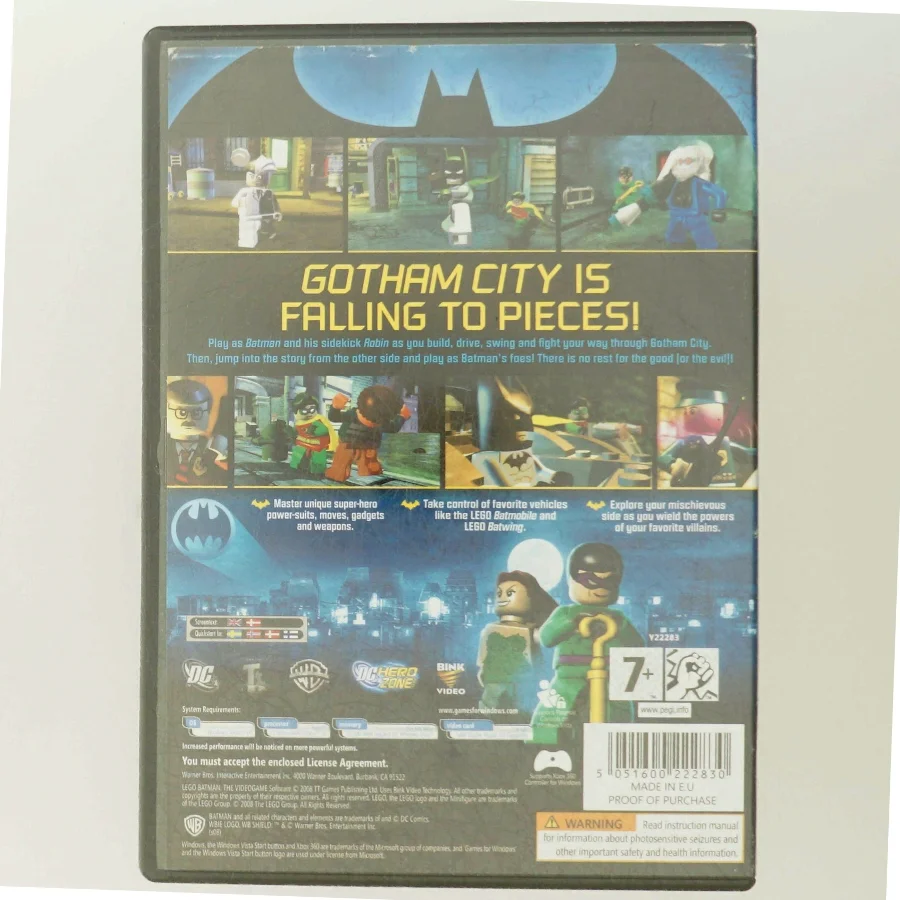 LEGO Batman Videospil til PC fra LEGO