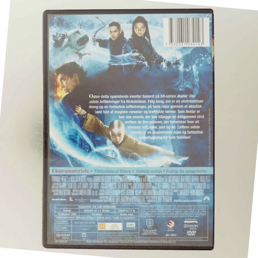 DVD - Luftens Sidste Mester fra Paramount