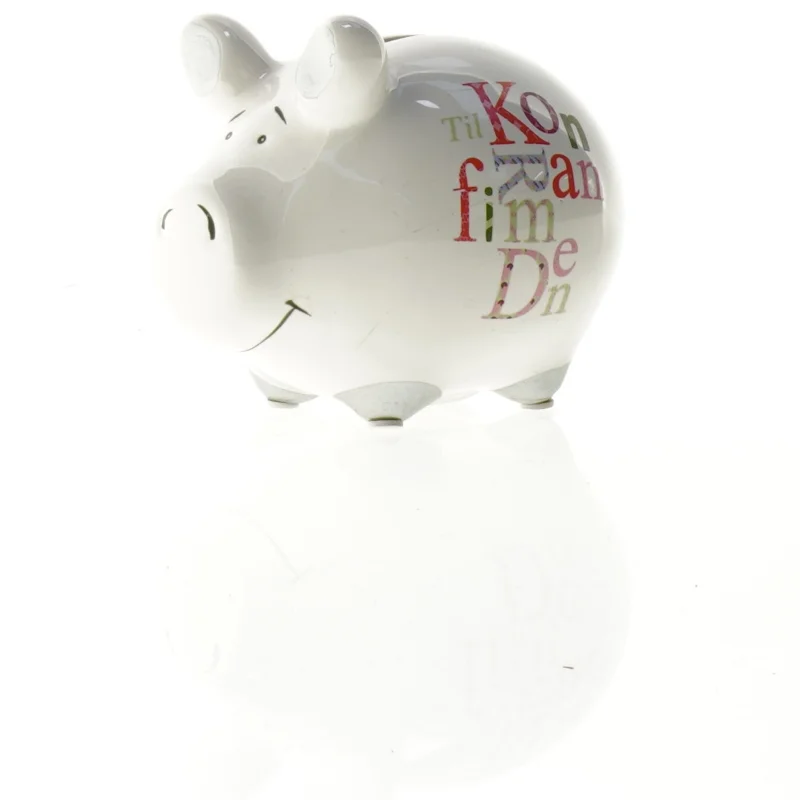 Sparegris i keramik (str. 12 x 9 cm)