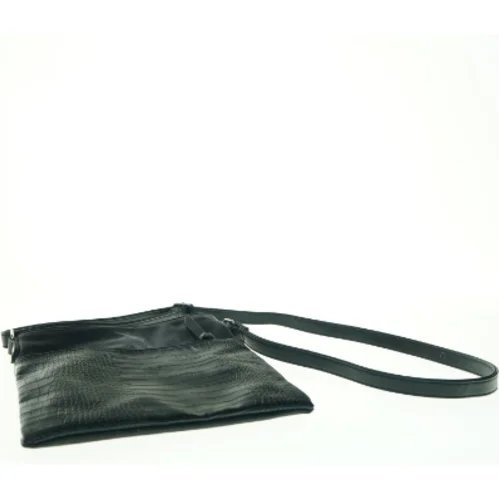 Sort skuldertaske (str. 27 x 27 cm)