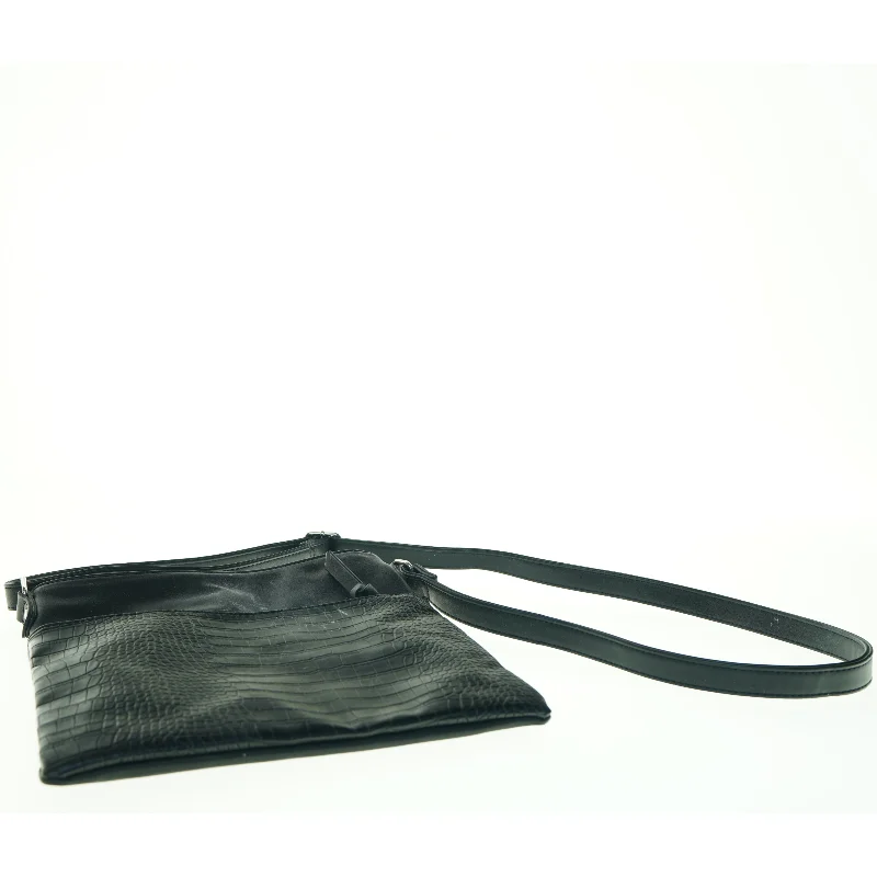 Sort skuldertaske (str. 27 x 27 cm)