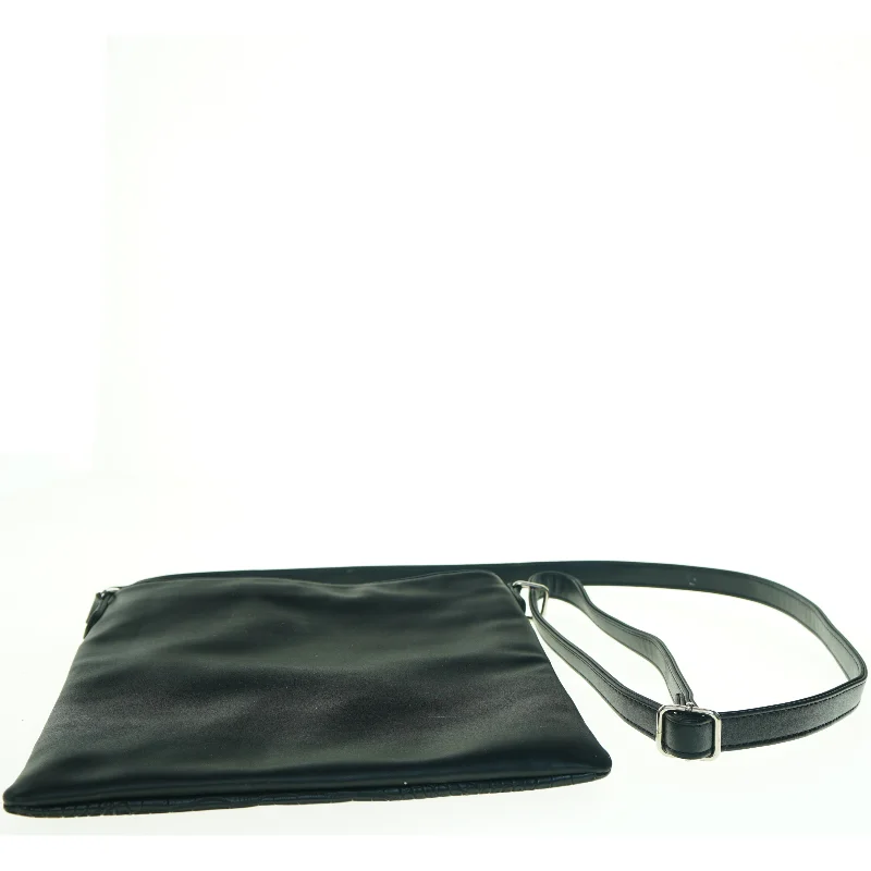 Sort skuldertaske (str. 27 x 27 cm)