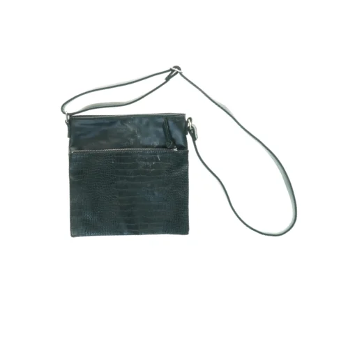 Sort skuldertaske (str. 27 x 27 cm)