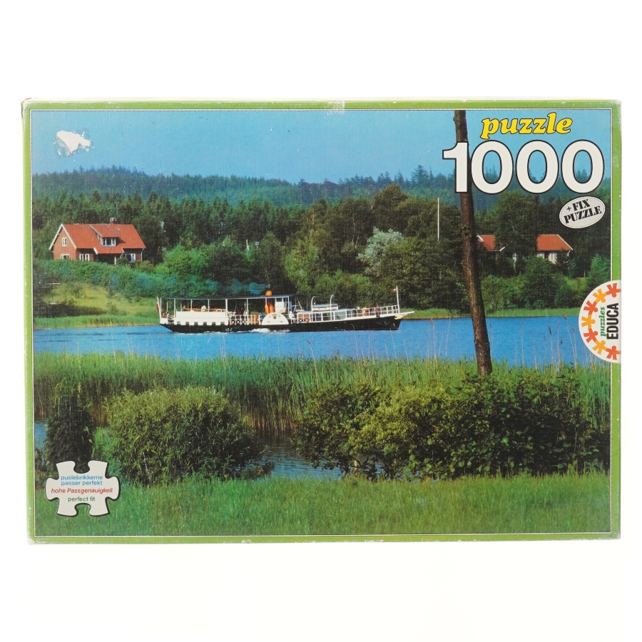 Puslespil med 1000 brikker fra Educa (str. 1000 brikker cm)