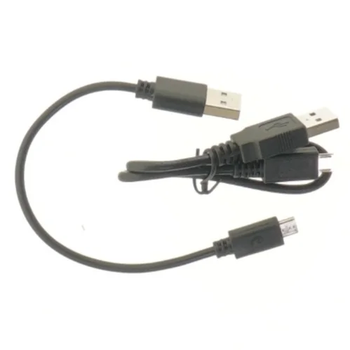 USB til Micro USB kabel (str. 21 og 30 cm)