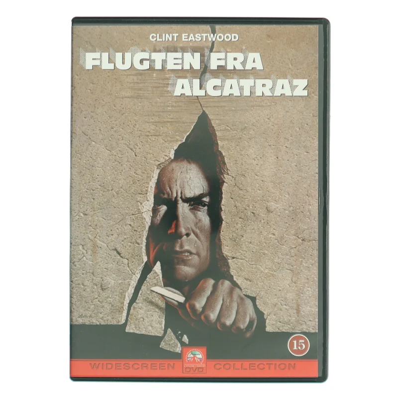 Flugten fra Alcatraz (1979) [DVD] med Clint Eastwood (DVD)