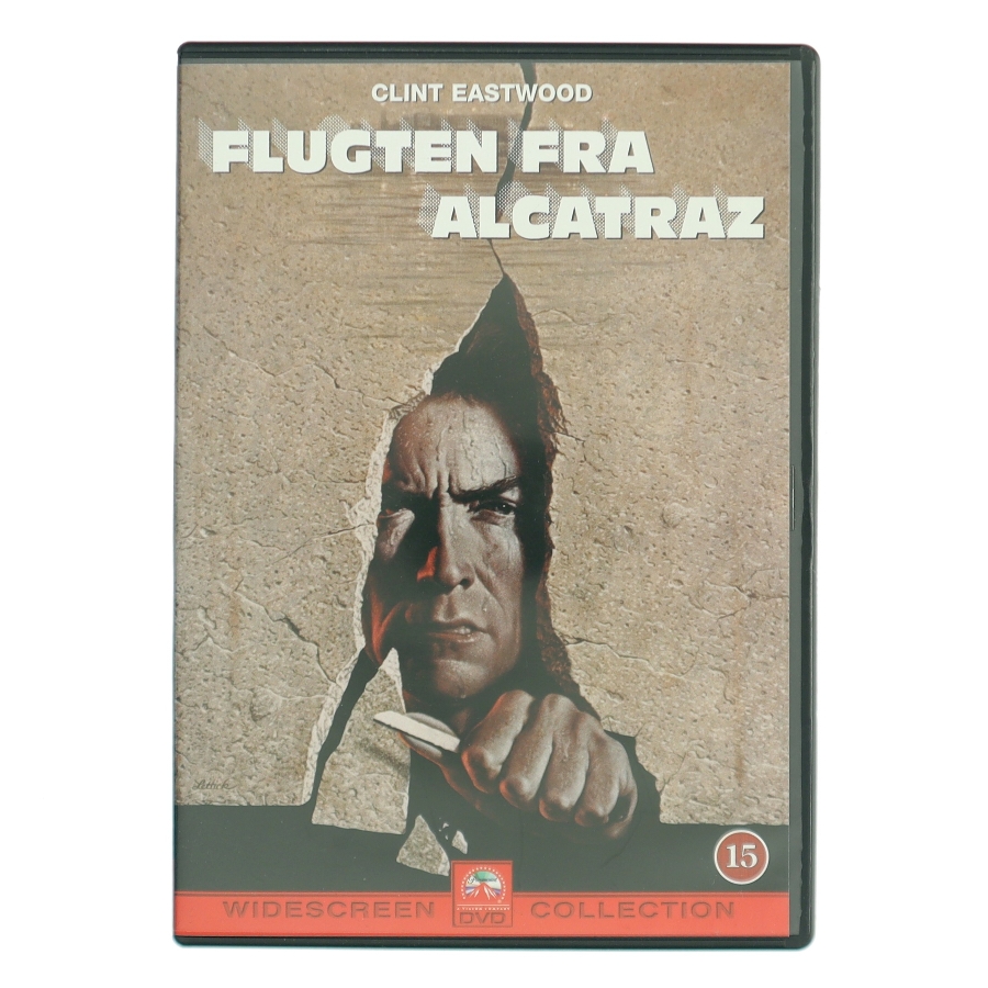Flugten fra Alcatraz (1979) [DVD] med Clint Eastwood (DVD)
