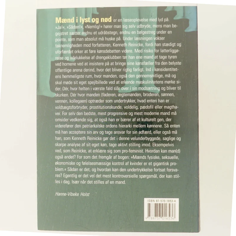 Mænd i lyst og nød af Kenneth Reinicke (Bog)