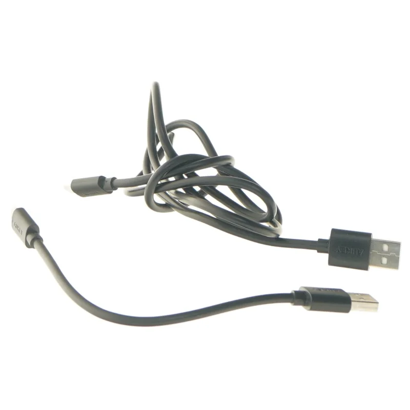 Micro-USB opladerkabel fra Aukey (str. 20,5 og 100 cm)