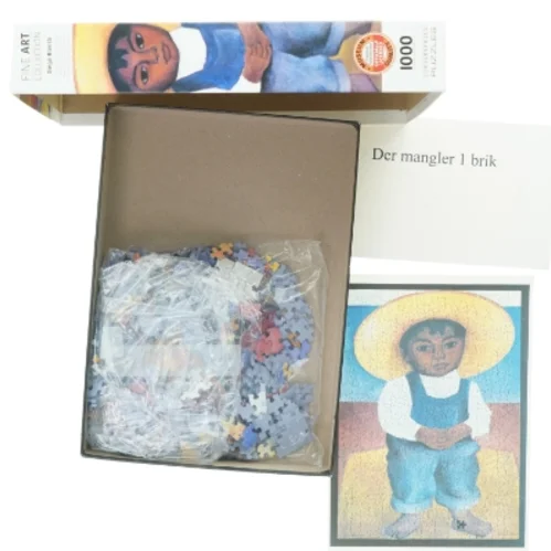 Puslespil med kunstmotiv af Diego Rivera (str. 1000 brikker)