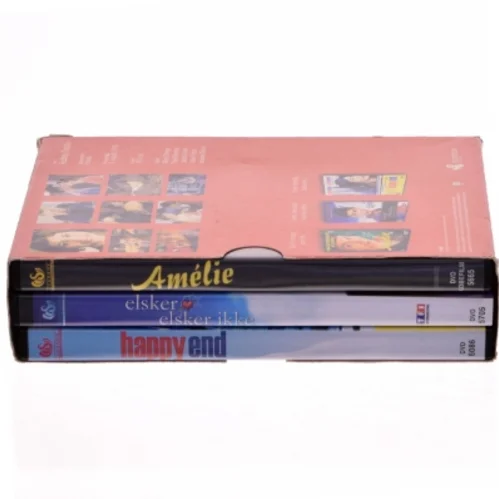 DVD-samling med Audrey Tautou film fra Scanbox